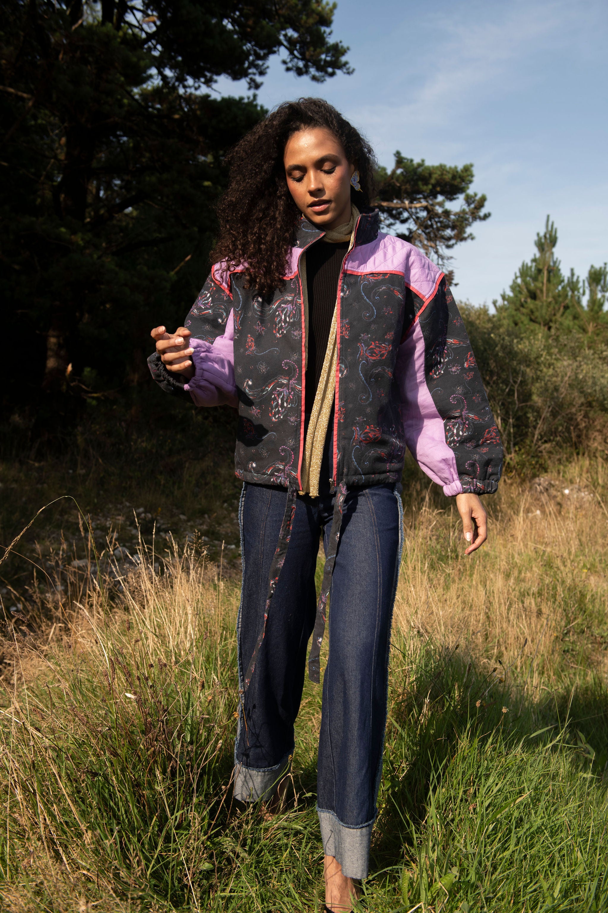 Martha Jacket in lilac