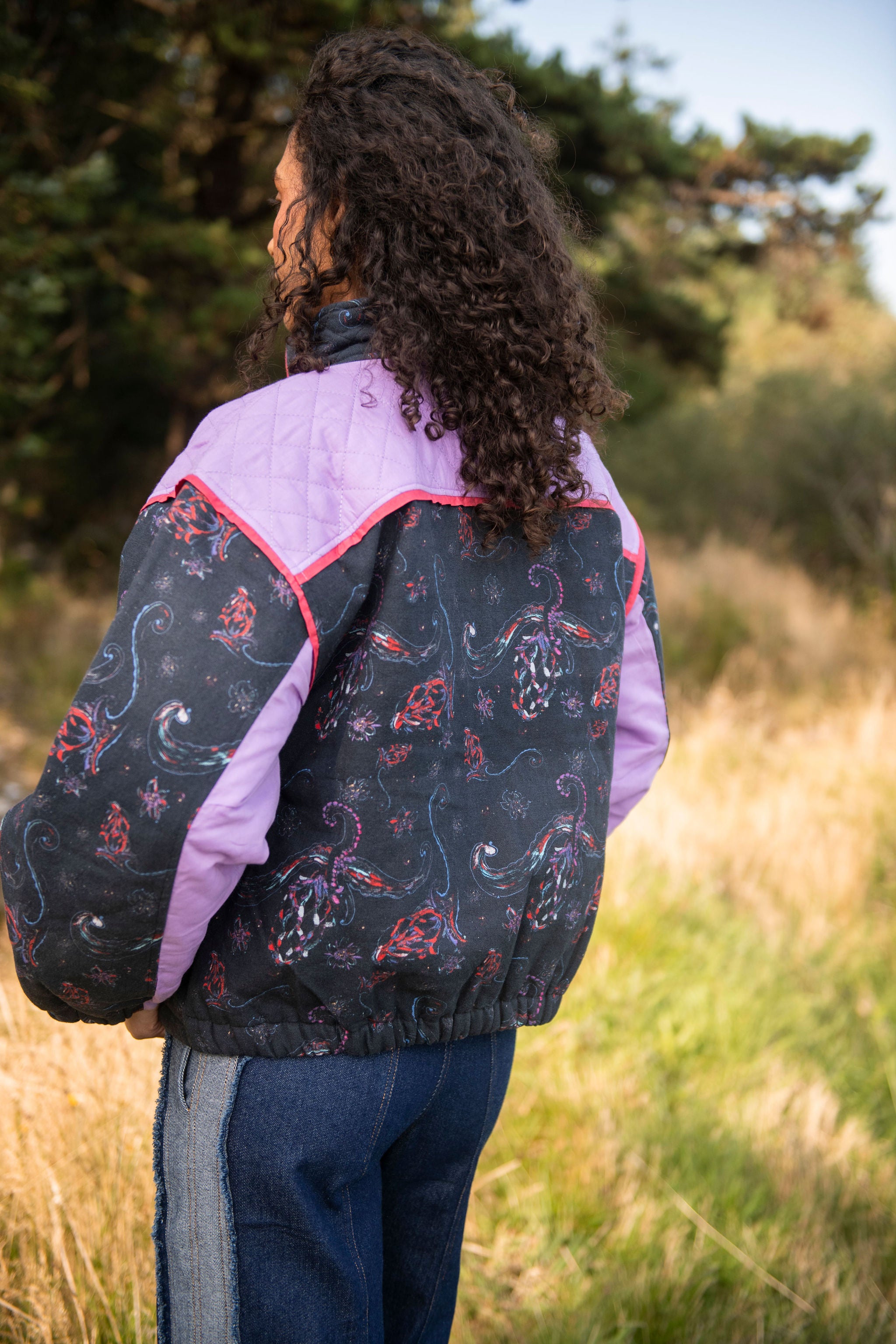 Martha Jacket in lilac